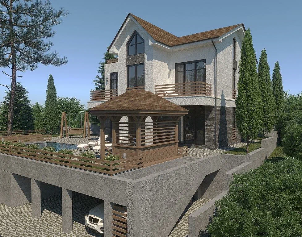 Дом в Гаспре от Архитек